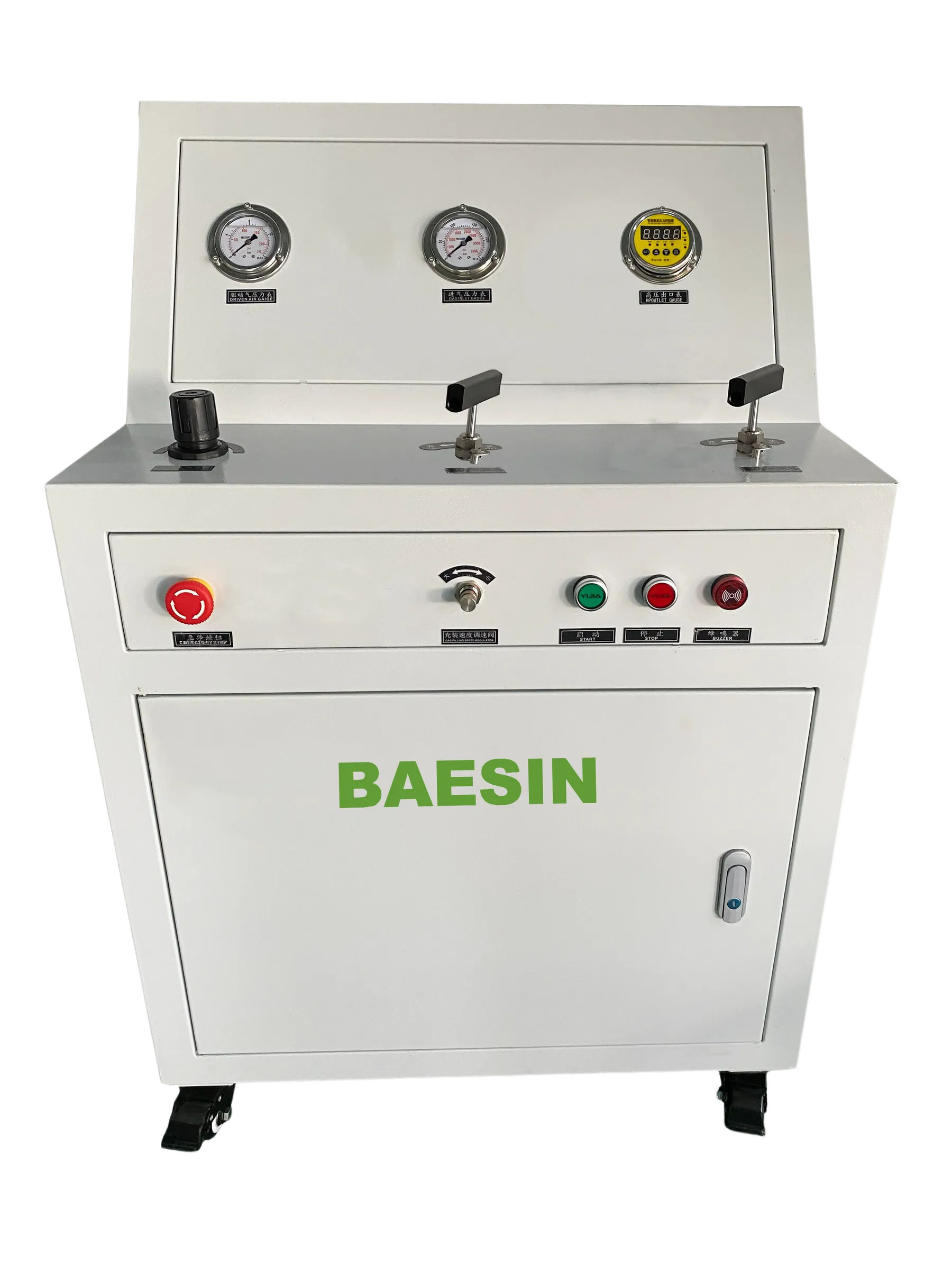 Gas Filling Stations For Non-liquefied Inert Gases