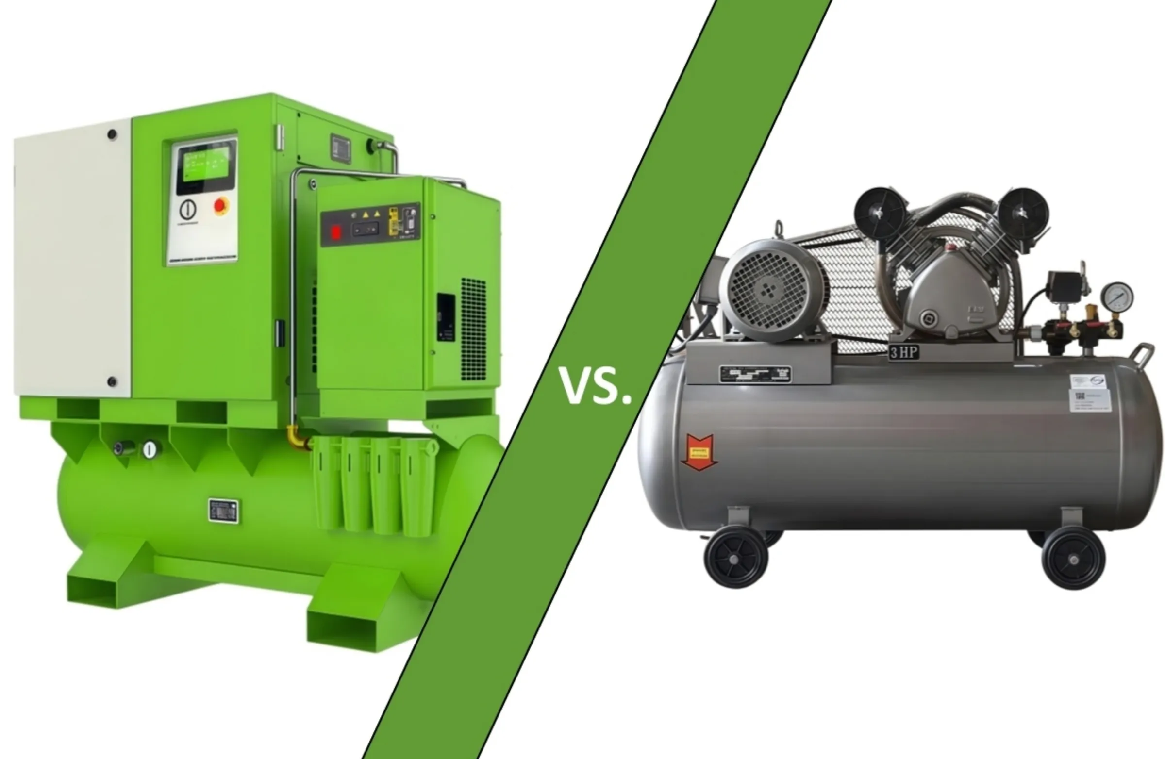 Air Compressor: Screw Type VS. Piston Type