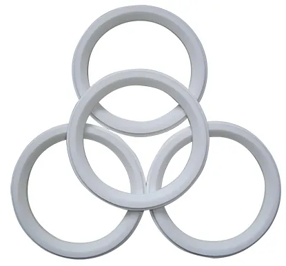 Silicone sealing rings